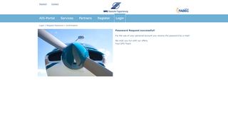 
                            4. Passwort Anforderung erfolgreich! - DFS Deutsche Flugsicherung GmbH
