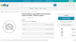 
                            8. Passwort-Buch: Login-Daten und Passwörter sicher verwalten - reBuy