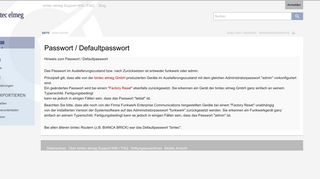 
                            6. Passwort / Defaultpasswort – bintec elmeg Support-Wiki / FAQ