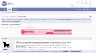 
                            5. Passwort Fritz! Powerline | MacUser.de Community