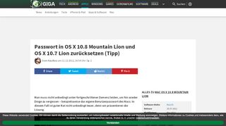 
                            10. Passwort in OS X 10.8 Mountain Lion und OS X 10.7 Lion zurücksetzen