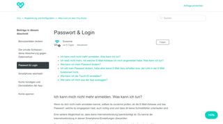 
                            12. Passwort & Login – Vivy