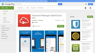 
                            3. Passwort Manager SafeInCloud Pro – Apps bei Google Play