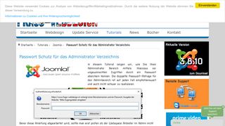 
                            6. Passwort Schutz für das Administrator Verzeichnis - FRAGO ...