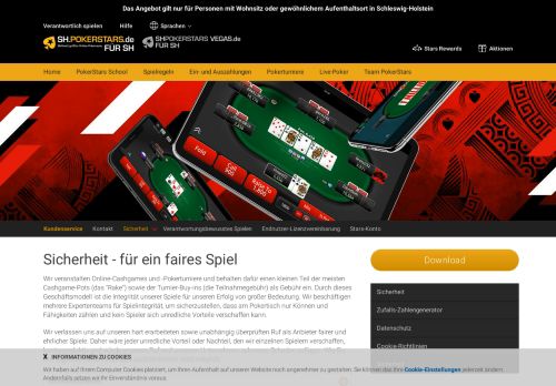 
                            4. Passwort-Sicherheit bei PokerStars - Poker Password Security