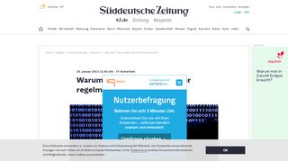 
                            6. Passwort-Tipp: Ändern Sie Ihr Kennwort nicht! - Digital - Süddeutsche.de