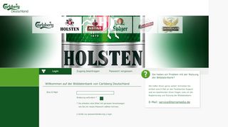 
                            8. Passwort vergessen - Carlsberg Bilddatenbank