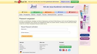 
                            2. Passwort vergessen? - Feierabend.de
