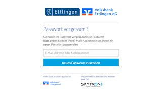 
                            7. Passwort vergessen - Freies WLAN (ettlingen.de) - SKYTRON