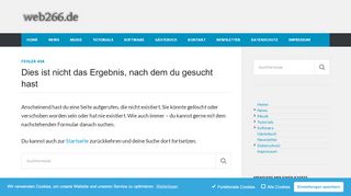 
                            10. Passwort vergessen-Funktion – web266.de