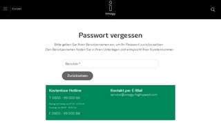 
                            9. Passwort vergessen | innogy highspeed