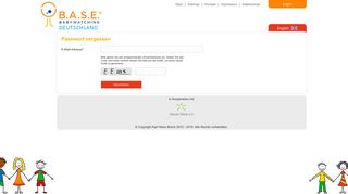 
                            8. Passwort vergessen - Login - B.A.S.E.® Babywatching