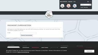 
                            9. Passwort vergessen | Login | Swiss Football League