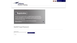 
                            9. Passwort vergessen - Lufthansa Aviation Training