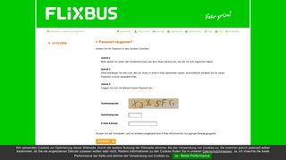 
                            6. Passwort vergessen? - MeinFernbus FlixBus Fanshop