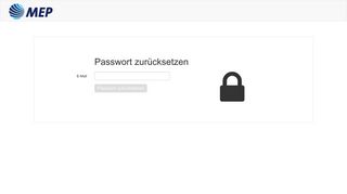 
                            8. Passwort vergessen? - MEP Werke