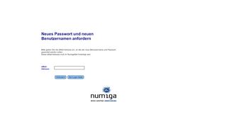 
                            2. Passwort vergessen? - numigaNET - Anmeldung