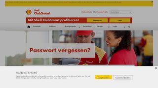 
                            1. Passwort vergessen - Shell ClubSmart DE Login