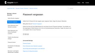 
                            1. Passwort vergessen – sipgate team Hilfe