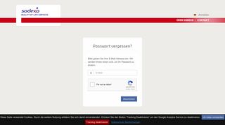 
                            9. Passwort vergessen - Sodexo Firmenportal