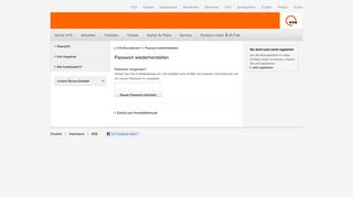 
                            3. Passwort wiederherstellen • VVS: Verkehrs- und Tarifverbund Stuttgart