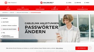 
                            4. Passwörter ändern - Salzburg AG für Energie, Verkehr ...