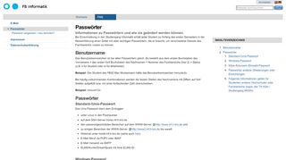 
                            6. Passwörter — FB02 FAQ