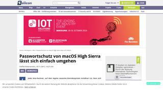 
                            13. Passwortschutz von macOS High Sierra lässt sich einfach umgehen ...