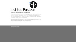 
                            7. PasteurID - WebSSO Portal