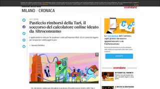 
                            13. Pasticcio rimborsi della Tari, il soccorso del calcolatore online ideato ...