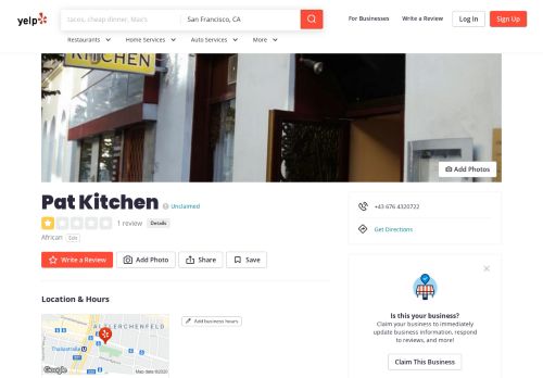 
                            7. Pat Kitchen - African - Lerchenfelder Str. 139, Neubau, Vienna, Wien ...