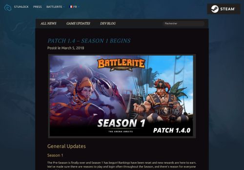 
                            11. Patch 1.4 – Season 1 Begins « Battlerite