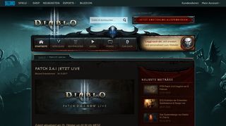 
                            6. Patch 2.6.1 jetzt live - Diablo III