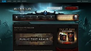 
                            4. Patch 2.6.4 PTR Preview - Diablo III