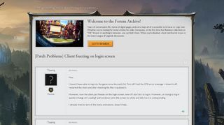 
                            2. [Patch Problems] Client freezing on login screen - League of ...