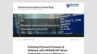 
                            11. Patching ProLiant Firmware & Software with HPSUM (HP Smart ...
