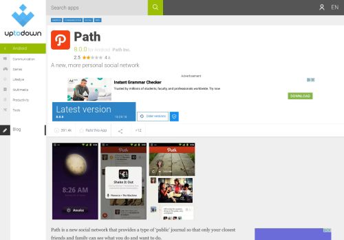 
                            7. Path 8.0.0 for Android - Download