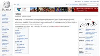 
                            7. Pathao - Wikipedia