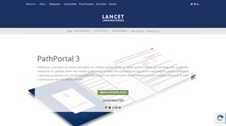 
                            2. Pathportal V2 - Lancet Laboratories
