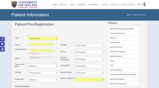 
                            6. Patient Information - UMMC