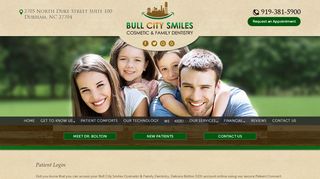 
                            7. Patient Login | Bull City Smiles | Dentist in Durham, NC