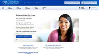 
                            10. Patient Online Services - Mayo Clinic Health System