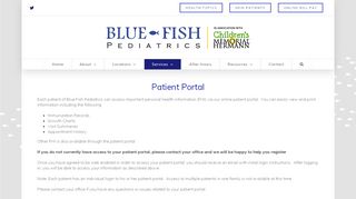 
                            6. Patient Portal – Blue Fish Pediatrics – Texas