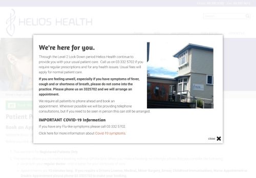 
                            1. Patient Portal - Helios - Helios Integrative Medical Centre