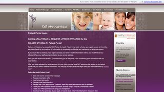 
                            9. Patient Portal Login - Partners in Pediatrics - Pediatrics Saginaw, MI