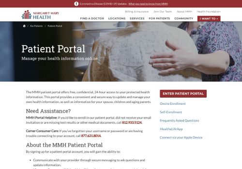 
                            8. Patient Portal | Margaret Mary Health