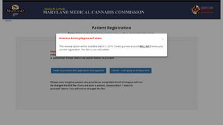 
                            3. Patient Registration - Maryland Medical Cannabis Commission ...