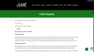 
                            5. Patient Registry – gLeaf