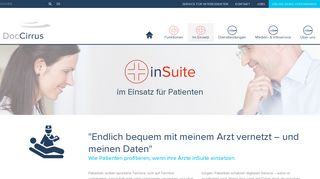 
                            3. Patienten – inSuite Praxissoftware - Doc Cirrus