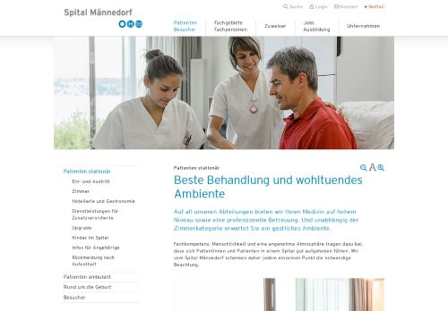 
                            13. Patienten stationär - Spital Männedorf